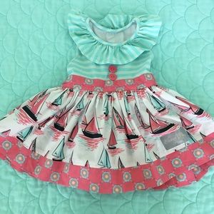 Eleanor Rose sailboat dress